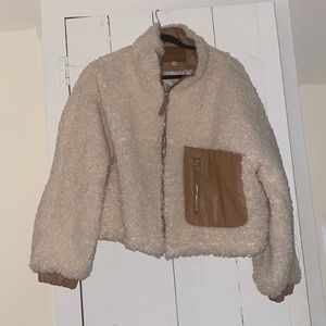 COPY - BLANKNYC sherpa and faux leather jacket